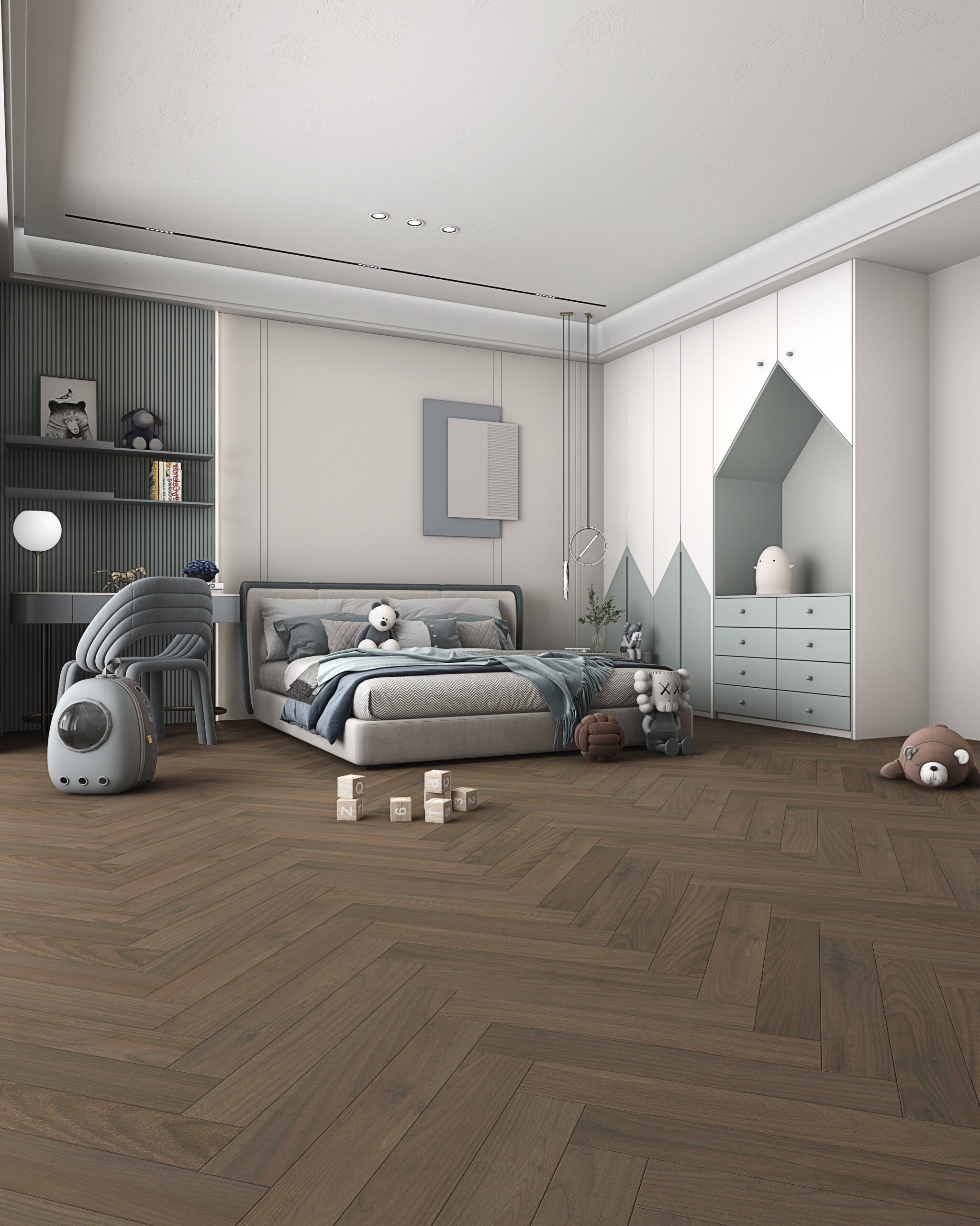 Forest Nocturne #7907 | Intrigue Walnut - Image 2