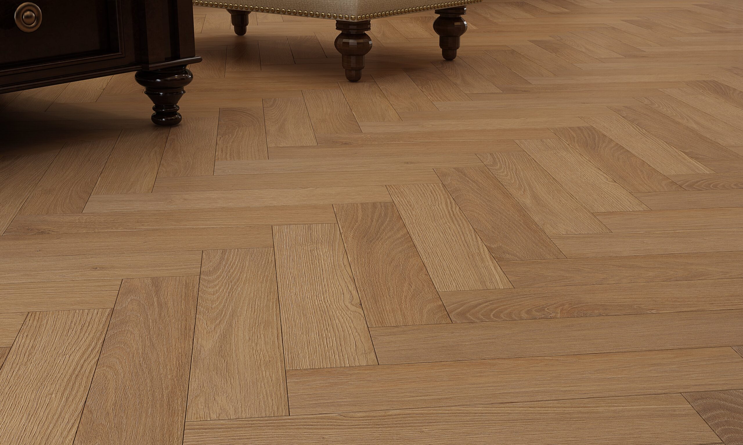 Hobart Oak #1954 | Herringbone Marvel - Image 3