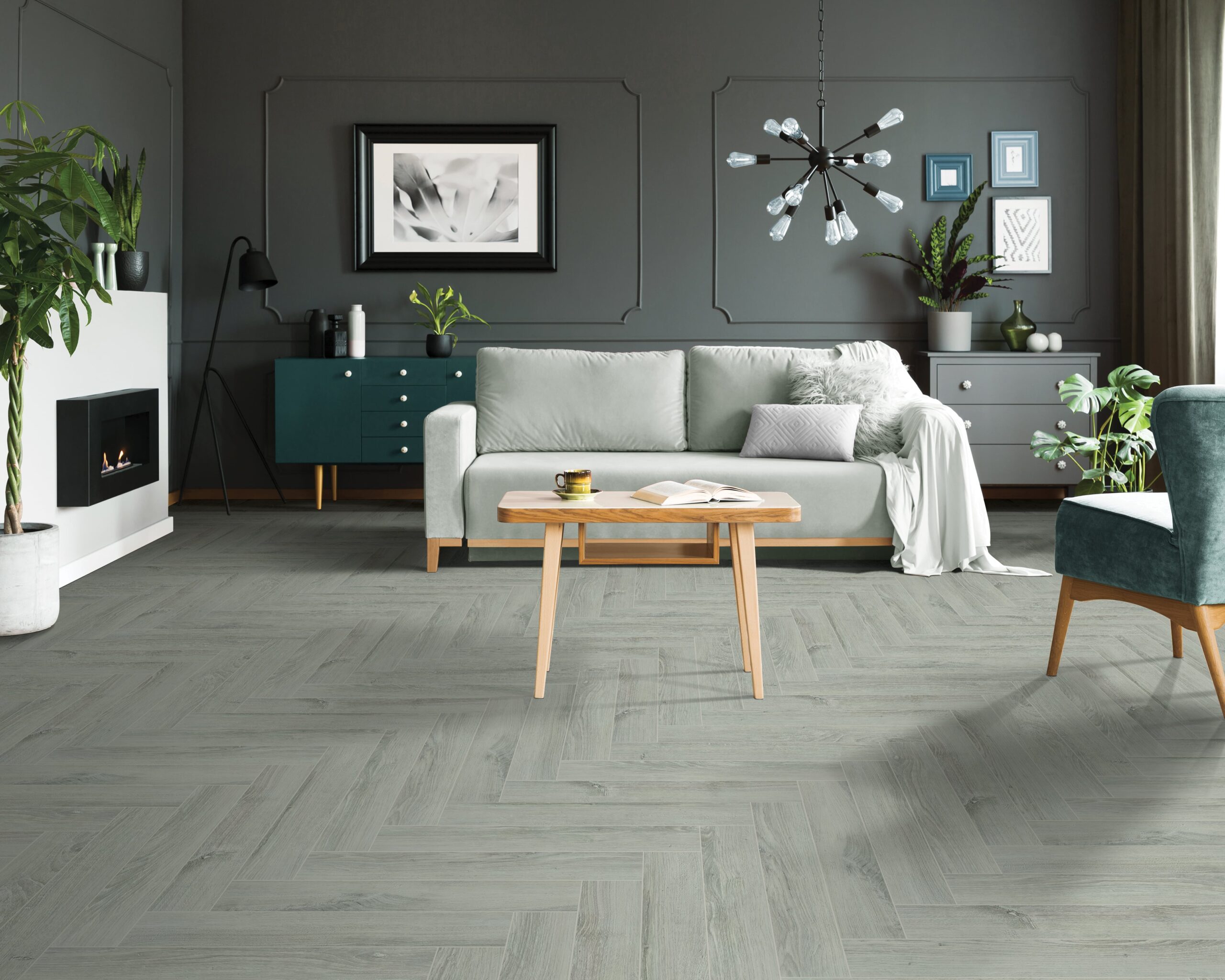 Cemento Spa #233 | Herringbone 3.0 Pietra
