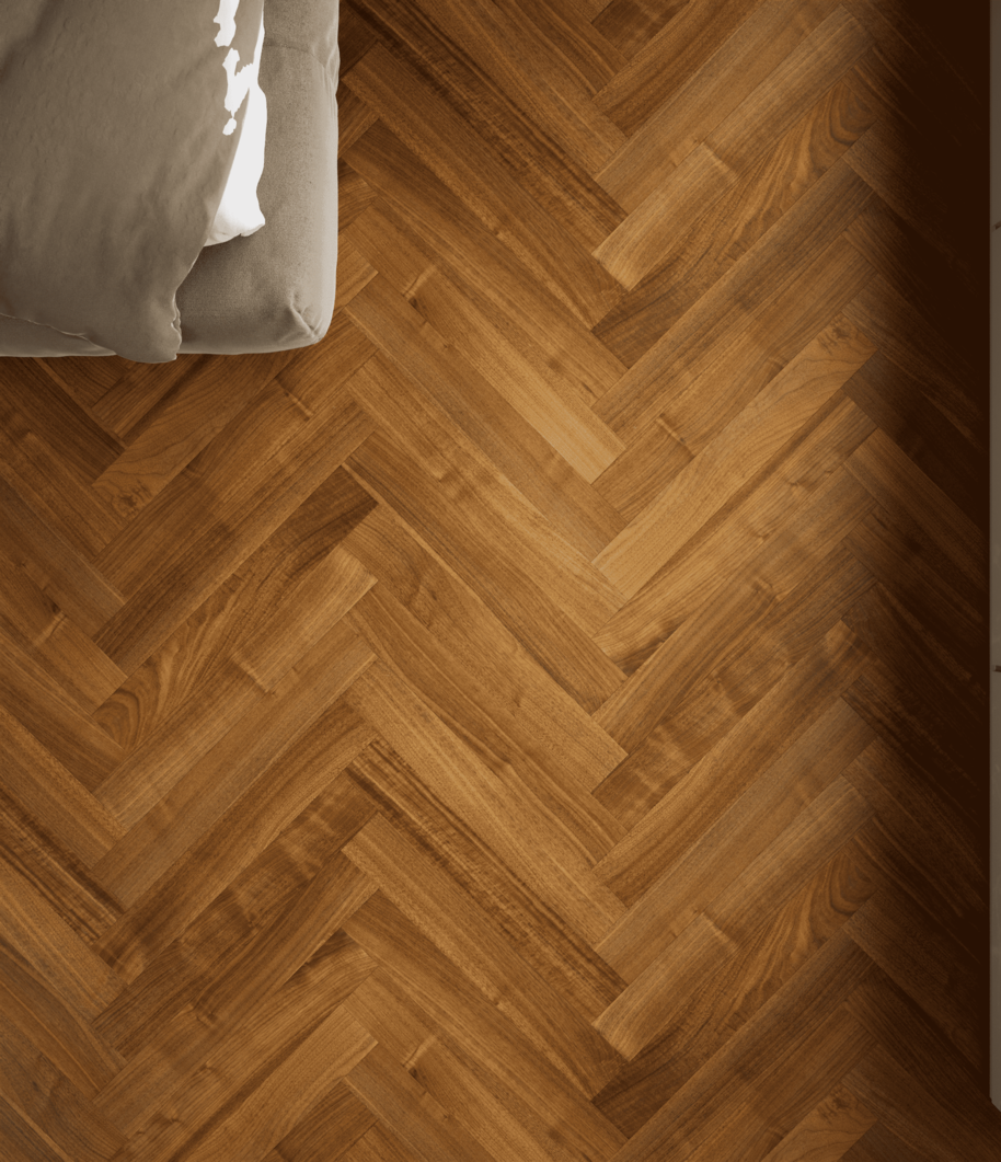 Hazelnut Hue #1919 | Manor Herringbone