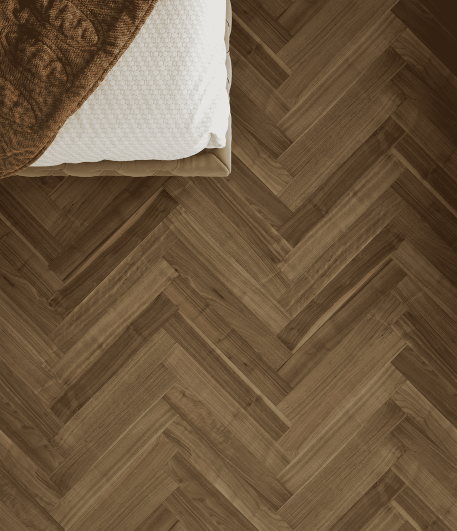Ebony Nightfall #1920 | Manor Herringbone