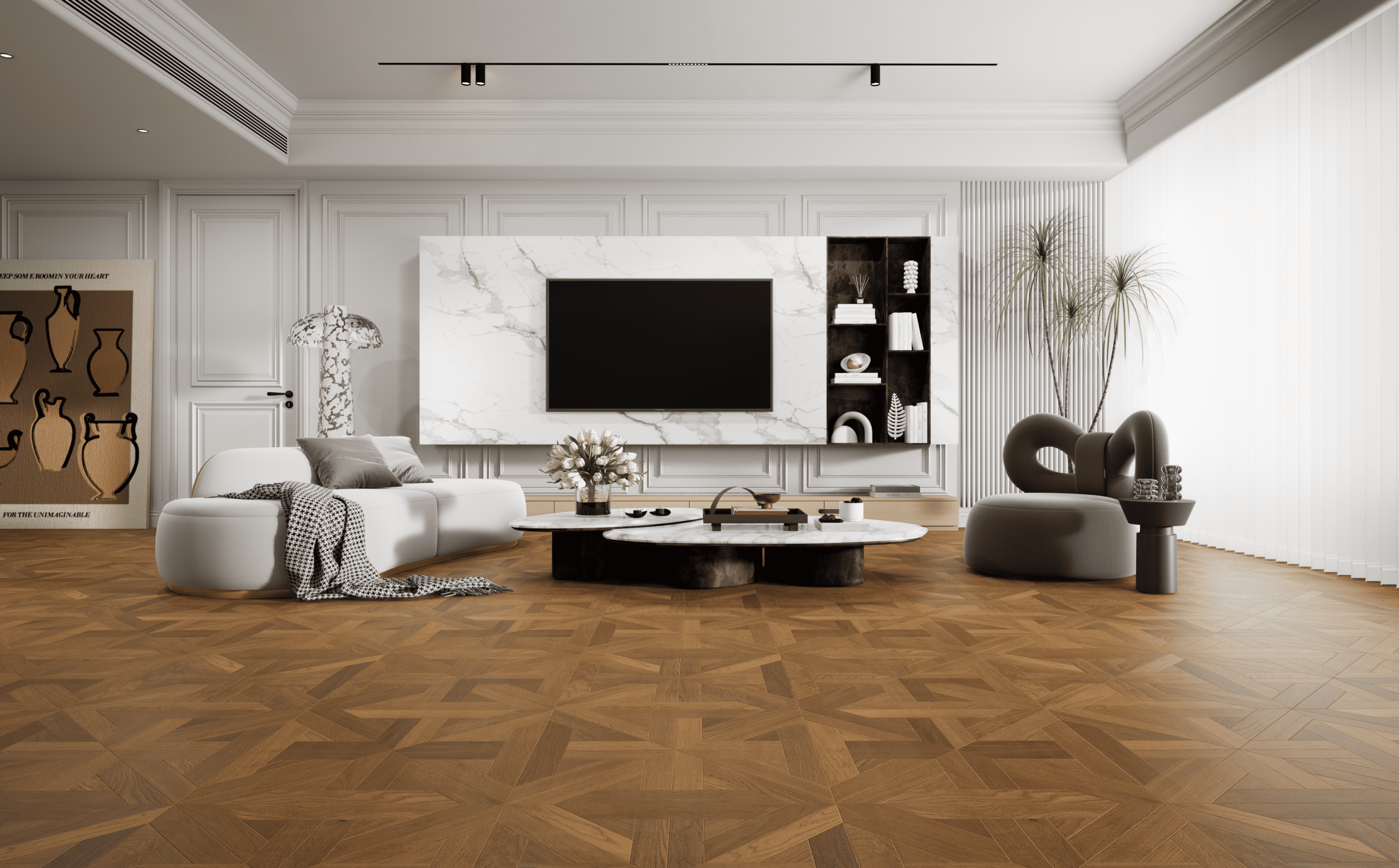 Mystic Haze Oak #501 | Geometrix Quadra