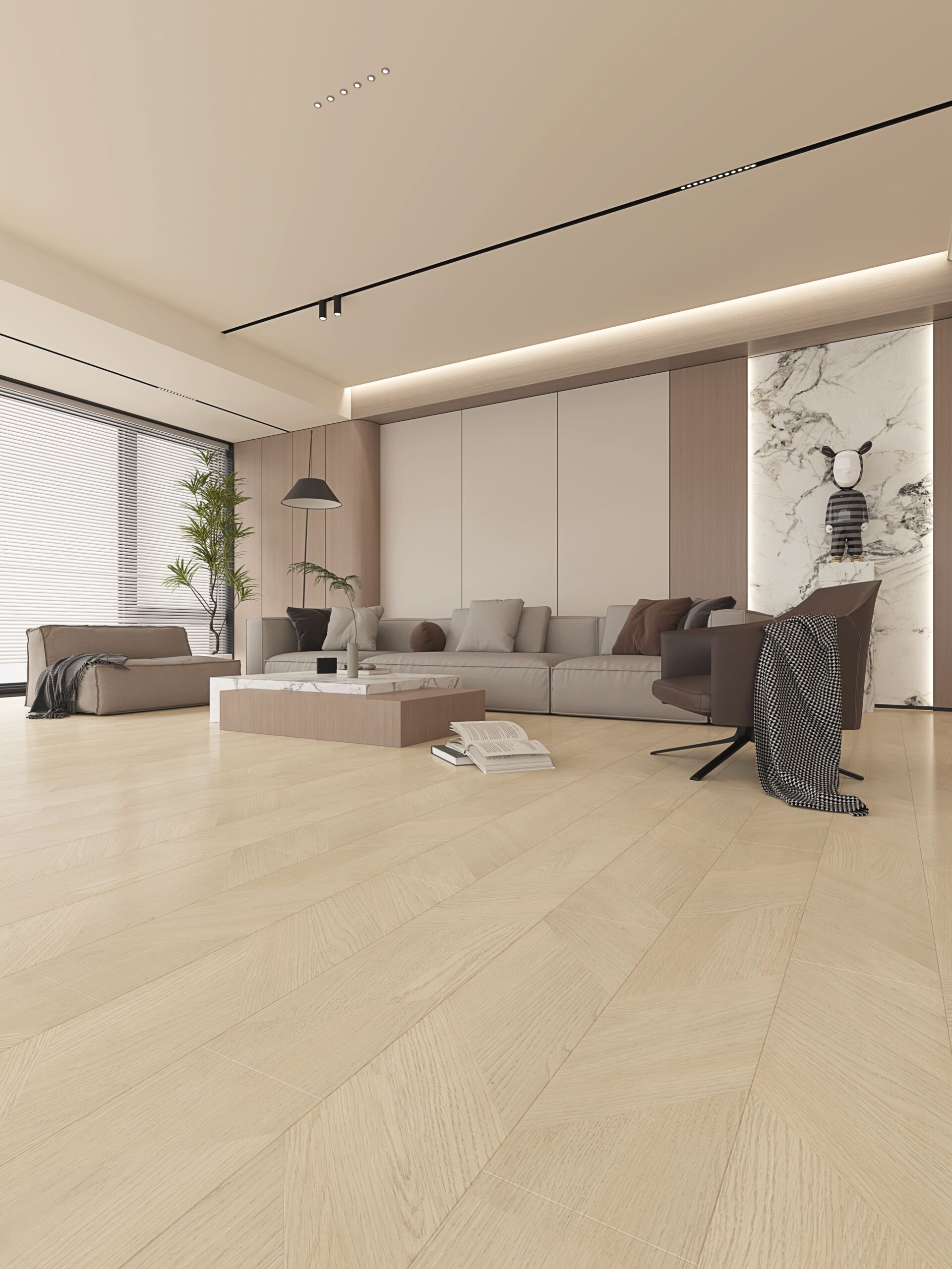 Ivory Canvas #M1241 | Mosaique 8 - Image 2