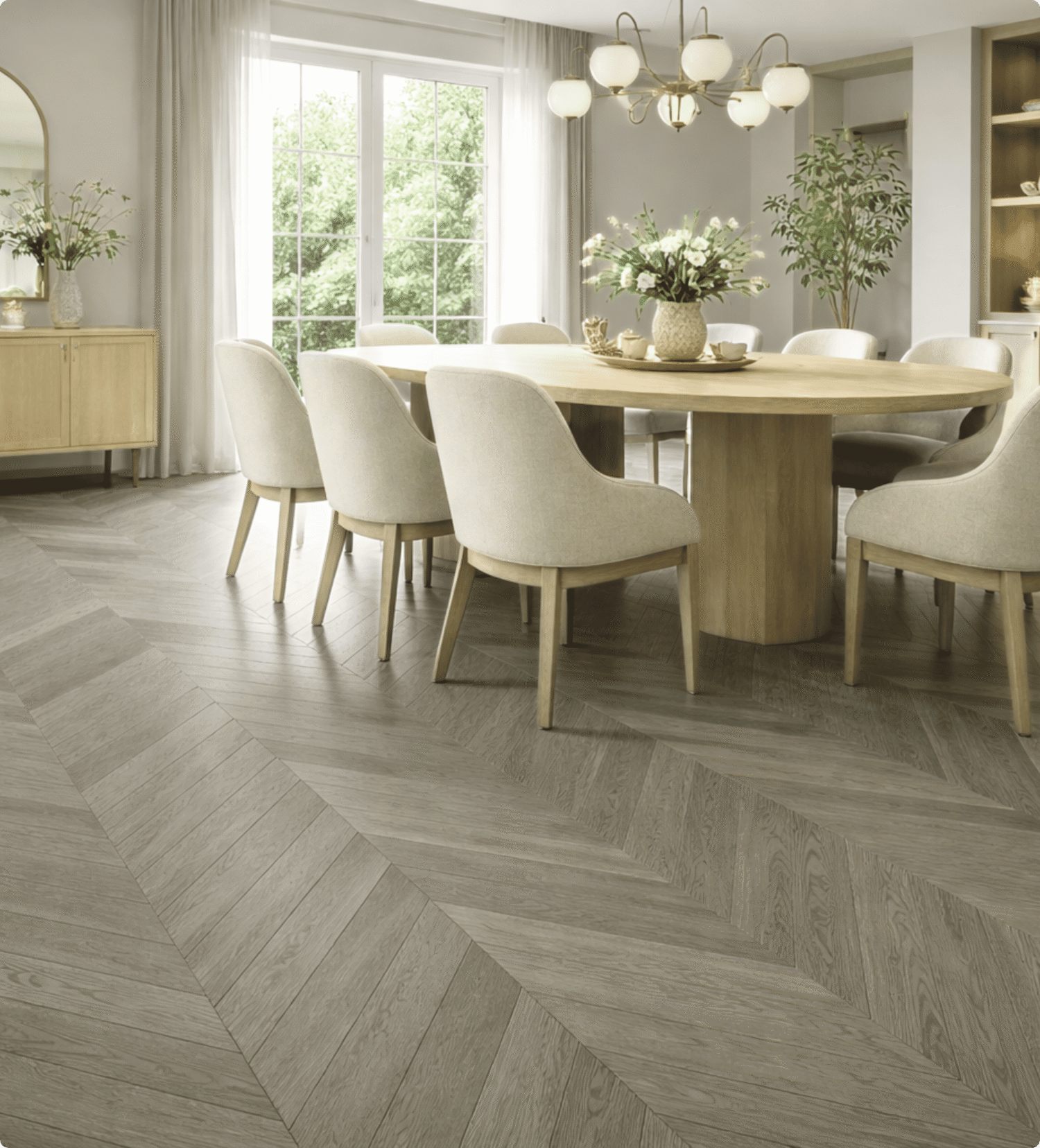 Fossil Grey #813 | Chevron Signature