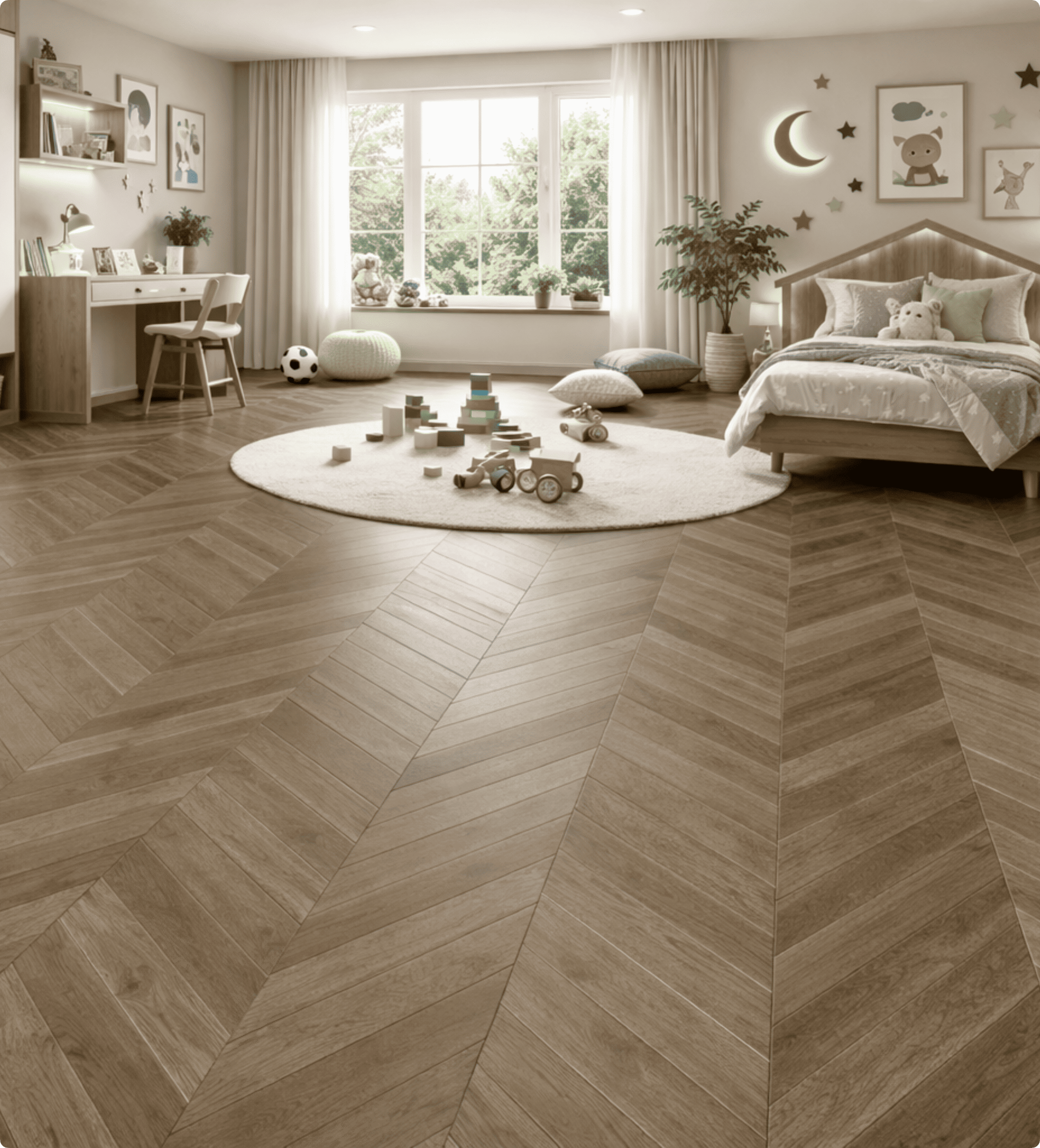 Ebony Caramel Glow #820 | Chevron Signature