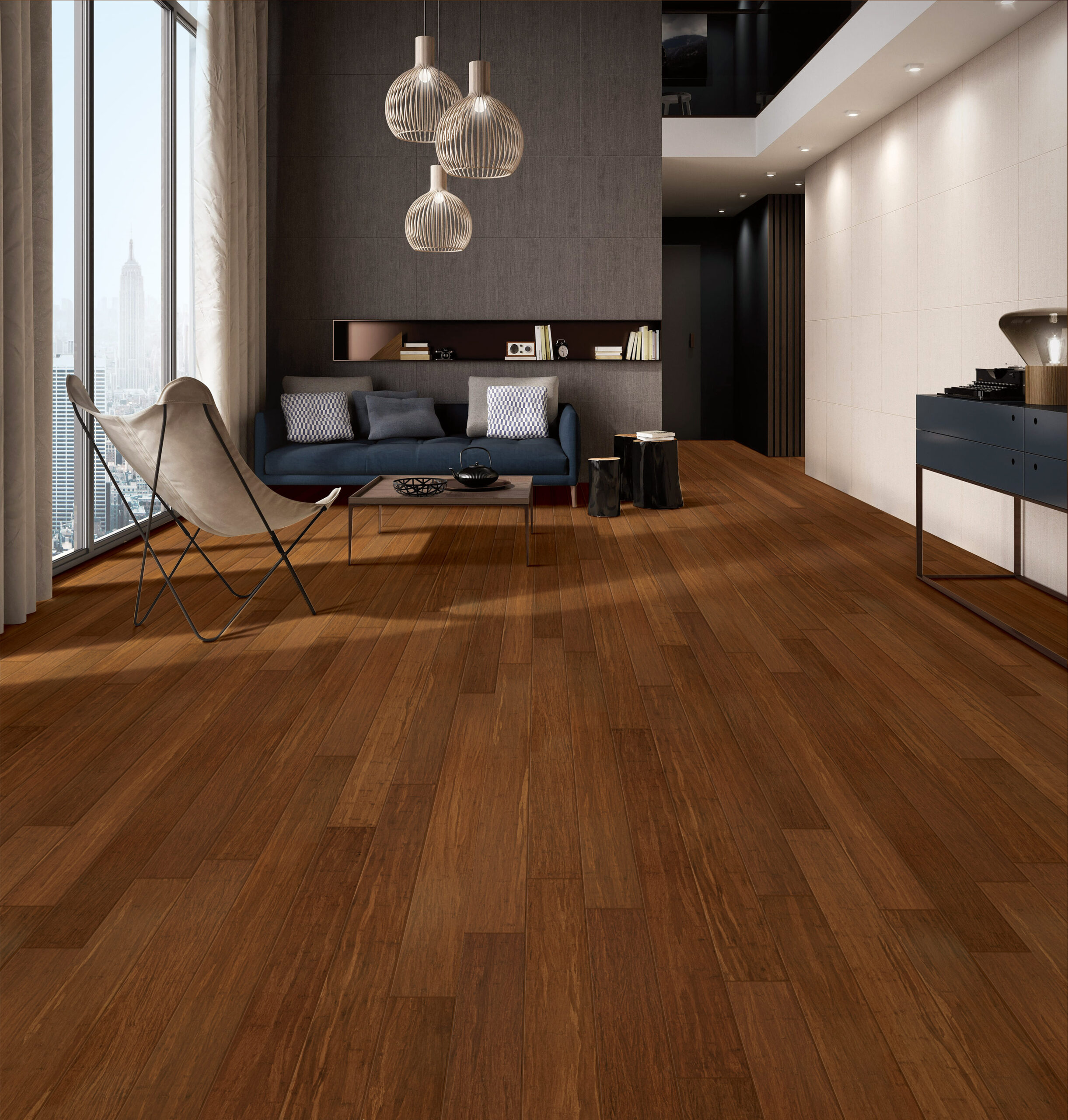 Carbonized | Solid Bamboo Indoor