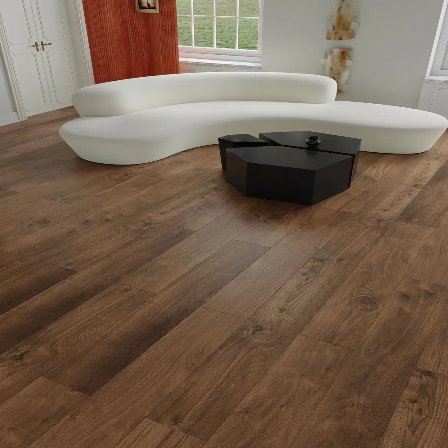 Suede Walnut #2276 | Manuscript 8 Straight