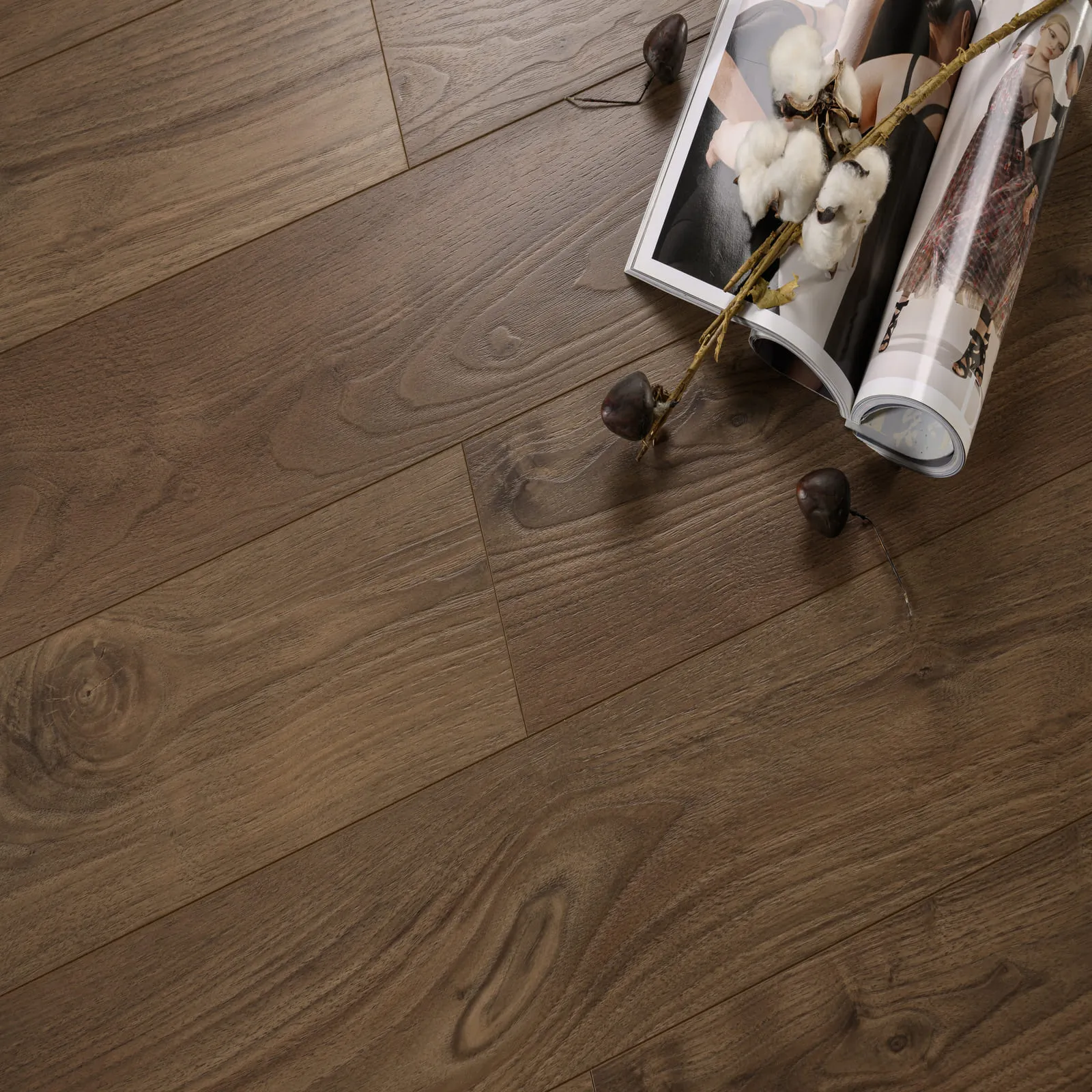 Suede Walnut #2276 | Manuscript 8 Straight - Image 4